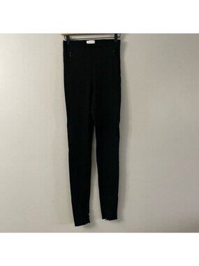 Babaton High Rise Skinny Zippered Ankle Leggings